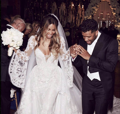 Ciara and Russell Wilson are married [PHOTO] 2